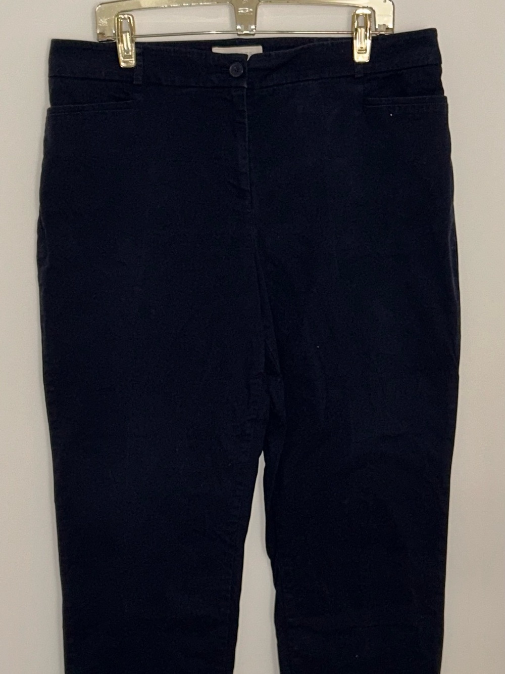 Talbots Navy Blue Capri Pants
